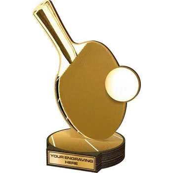 Poháry Bauer Dřevěná plaketa RWR016 | Stolní tenis