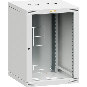 Počítač RQN-06-60/45-B Nástěnný rozvaděč, 19", v. 6U (374mm), h. 450mm, š. 572mm, šedý