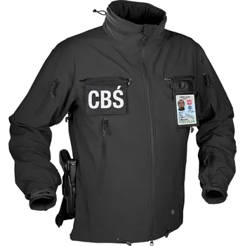 Pánská softshellová bunda Softshellová bunda Cougar, Helikon, Černá, XS