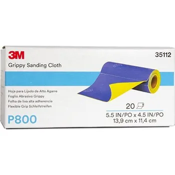 Brusný papír 3M brusný arch 139x114mm Grippy H0800 (35112)