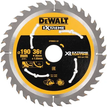 Pilový kotouč DeWALT DT99563-QZ 190 x 30 x 1,55 mm 36 zubů