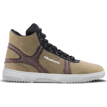 Dámská obuv Barefoot tenisky Barebarics Hifly - Dark Green & Grey 36, Vnitřní délka boty: 23,3 cm, Vnitřní šířka boty: 8,8 cm