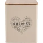 Dóza Sušenky SRDCE 14x14x16,5 cm