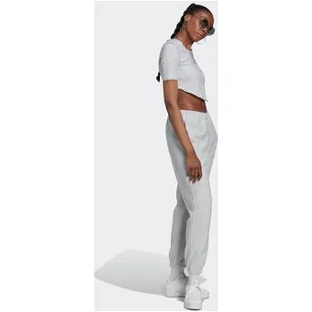 Dámské tričko adidas T-Shirt Crop Loungewear HL9130 Šedá Regular Fit 40