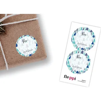 samolepka Fleppi Dárkové samolepky Vánoční 1 | 2ks