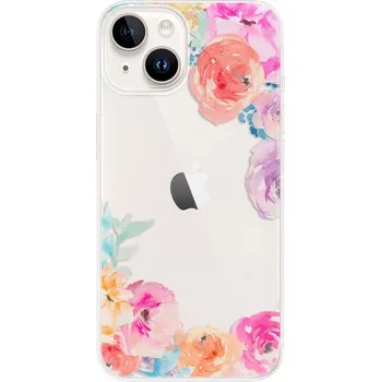 Telefonní příslušenství Odolné silikonové pouzdro iSaprio - Flower Brush - iPhone 15