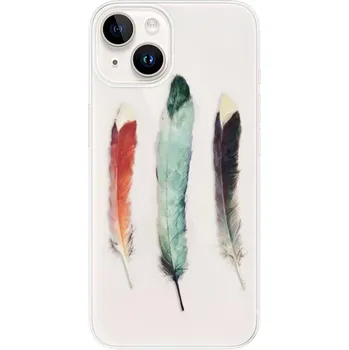 Pouzdro na mobilní telefon Odolné silikonové pouzdro iSaprio - Three Feathers - iPhone 15