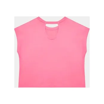 Dámské tričko United Colors Of Benetton T-Shirt 3096C10BW Růžová Regular Fit 150