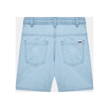United Colors Of Benetton Šortky z materiálu 4DHJG901B Modrá Regular Fit 116