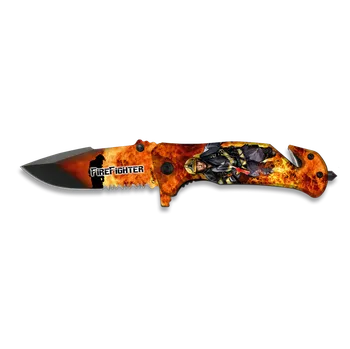 Bojový nůž Nůž Albainox Fire Fighter 3D / 8.2cm