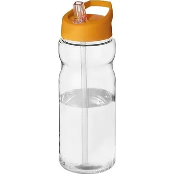 Sportovní lahev H2O Active® Base Tritan™ o objemu 650 ml s víčkem s hubicí, oranžová