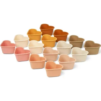 Forma na pečení Liewood Silikonové formičky na muffiny 16 ks Tilo Heart Rose Liewood Tilo Cup Cake 16-pack