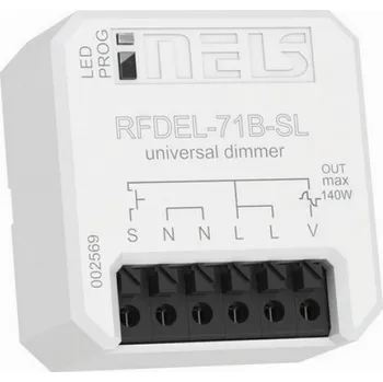Elektronická součástka Bezdrátový stmívač INELS Elko EP RFDEL-71B-SL univerzal R,L,C,LED,ESL