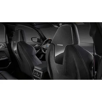 Tuning BMW Zadní kryt sedladla - alcantara / lesklý karbon