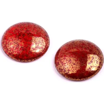 Korálek Skleněný kabošon č.1220 - 25 mm