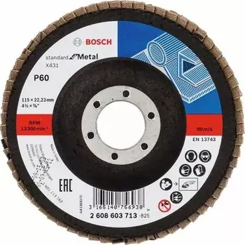 Brusný kotouč Lamelový brusný kotouč X431, Standard for Metal BOSCH 2608603713