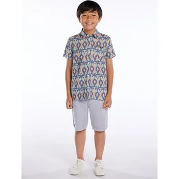 Pánská košile Guess Košile L3GH02 WFBT0 Modrá Regular Fit 7Y