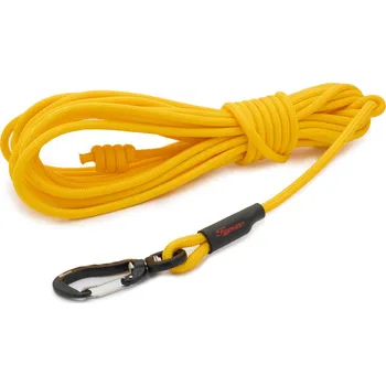Vodítko pro psa Tamer Lanové vodítko STOPOVAČKA TWIST | Mini | žlutá - 606 Délka: 7m