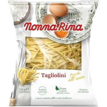Čerstvé těstoviny tagliolini, Nonna Rina