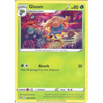 Karetní hra Pokémon karta Gloom 002/196 - Lost Origin