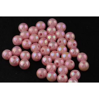 Dětské navlékací korálky Plastové korálky 370 (6mm)