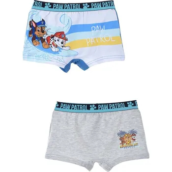 Sada chlapeckých boxerek - Paw Patrol - šedo-modrá Velikost: 116/128