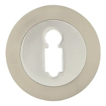 Dveřní kování DOMINO rozeta 950 BB - M6/M9 - lakovaný chrom/nikl