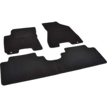 autokoberec Autokoberce textilní přesné černé / černé obšití - Kia Sportage II (Typ JE/KM) (2004-2009) 5-sedadel