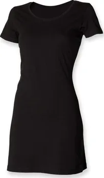Dámské šaty Dámské letní tričkové šaty SF257 černé S