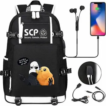 turistický batoh Unisex vodotěsný batoh s USB nabíječkou - 019