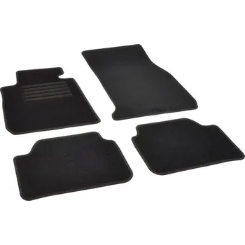 autokoberec Autokoberce textilní přesné černé / černé obšití - BMW 1er (Typ F20) (2011-2019) 5-dvéřový 5-sedadel