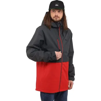 Pánská větrovka bunda Horsefeathers Closter II - Phantom/Lava Red L