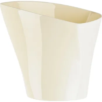 Obal na květináč Twister 15 Barva: Krémová