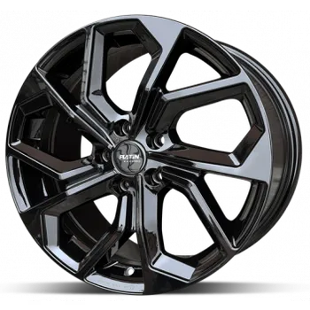 Alu kolo Alu kola PLATIN P97 FullBlack černý lesklý 7x17" 5x112 ET45 57,1