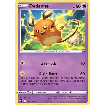 Sběratelská karetní hra Dedenne 085/195 - Silver Tempest Typ karty: Non-Holo