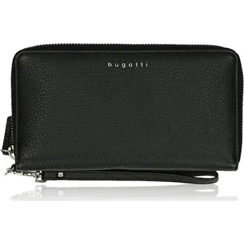 Dámská kožená peněženka na zip Bugatti Lady Top černá