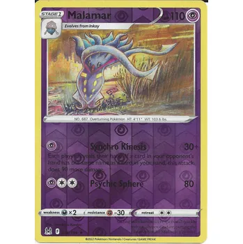 Sběratelská karetní hra Pokémon karta Malamar 078/196 Reverse Holo - Lost Origin