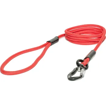 Vodítko pro psa Tamer Lanové vodítko KLASIK TWIST | Mini | červené - 602 Délka: 175 cm