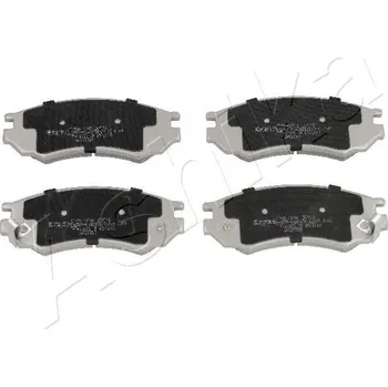 Brzdová destička Sada brzdových destiček, kotoučová brzda ASHIKA 50-01-197