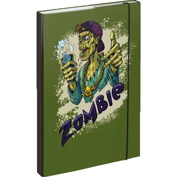 desky na sešit Desky na školní sešity A4 Baagl Zombie