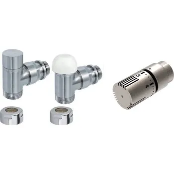 Isan 117 termostatická sada rohová nerez O39NRC-117