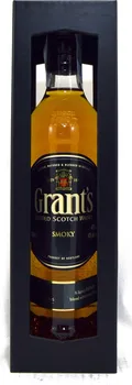Whisky Grant's Smoky 40 % 0,7 l v krabici
