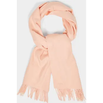 Šála ŠÁLA GANT WOOL WOVEN SCARF SALMON PINK