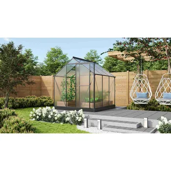 Skleník VITAVIA GARDEN Skleník VITAVIA TRITON 3800 PC 6 mm černý LG3658