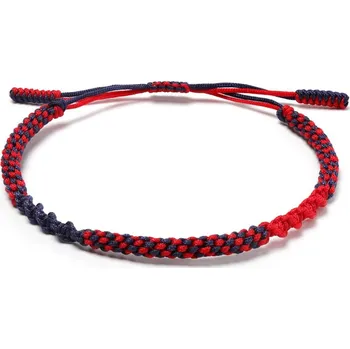 Náramek Tibetský náramek pro štěstí - TWIST RED