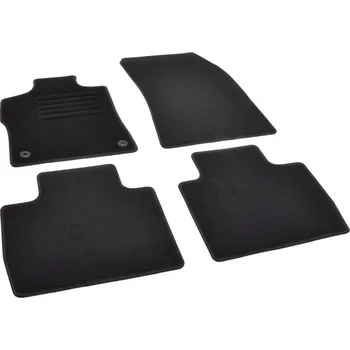 autokoberec Autokoberce textilní přesné černé / černé obšití - Citroën C5X (2021-2023) 5-sedadel
