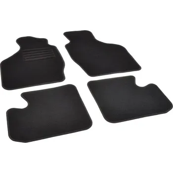 autokoberec Autokoberce textilní přesné černé / černé obšití - Suzuki Ignis II (Typ HR) (2003-2017) 5-sedadel