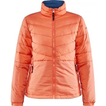 Dámská bunda Dámská prošívaná bunda CRAFT Core Street Insulation oranžová Velikost: L