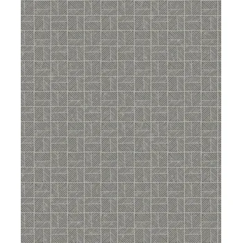 Tapeta Decoprint Šedá geometrická vliesová tapeta na zeď, BA26082, Brazil, Decoprint, velikost 10,05 x 0,53 m