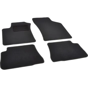 autokoberec Autokoberce textilní přesné černé / černé obšití - Hyundai Getz (2002-2009) 5-sedadel